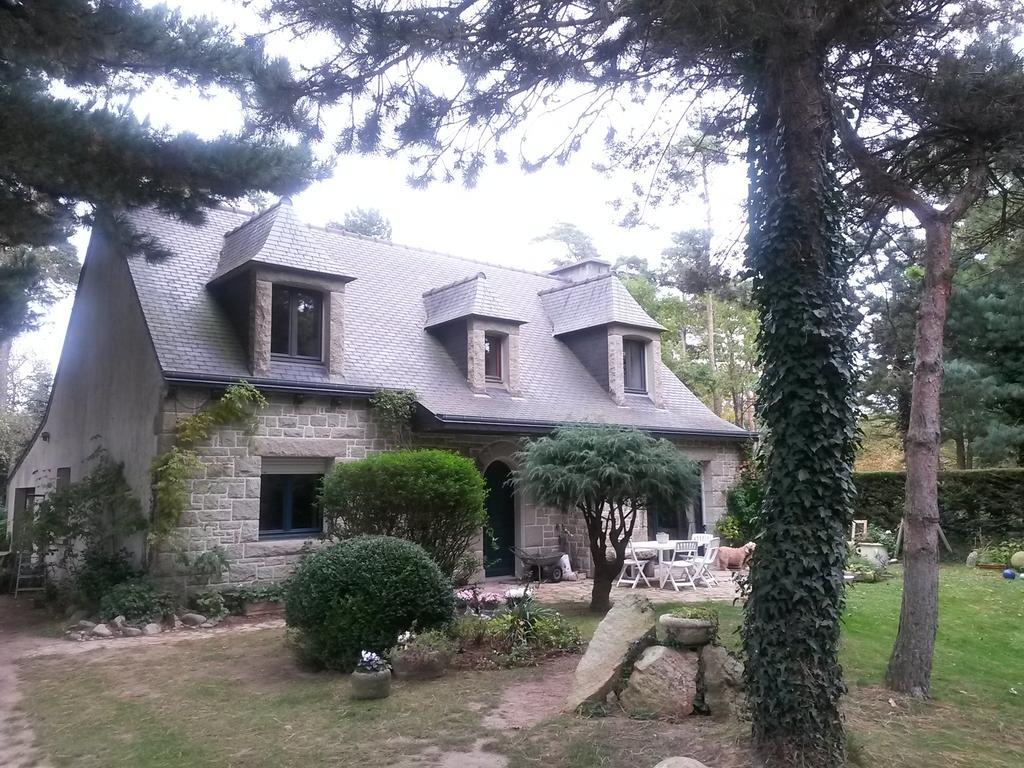 Chambres D'Hotes Les Mimosas Sables-dʼOr-les-Pins エクステリア 写真