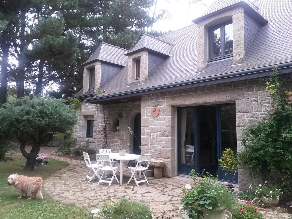 Chambres D'Hotes Les Mimosas Sables-dʼOr-les-Pins エクステリア 写真